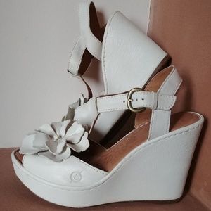 Born T-Strap Wedges